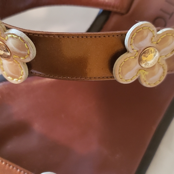 Louis Vuitton leather sandals - Picture 4 of 7